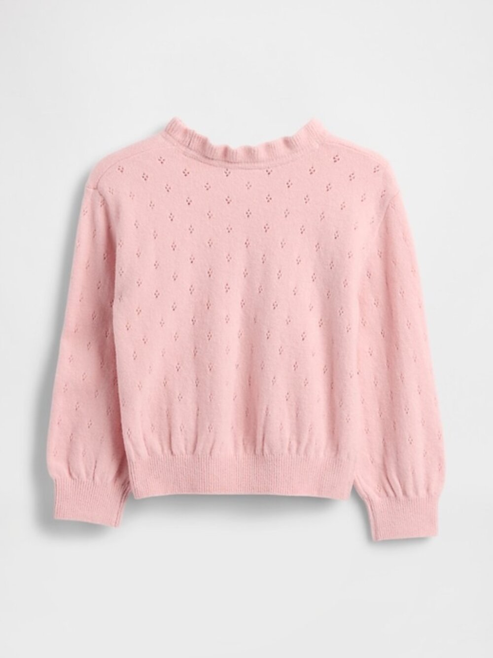 Baby GAP Pink Cashsoft Pointelle Sweater